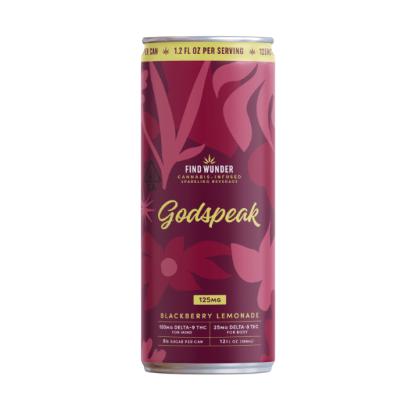 Godspeak Blackberry Lemonade Single -125mg