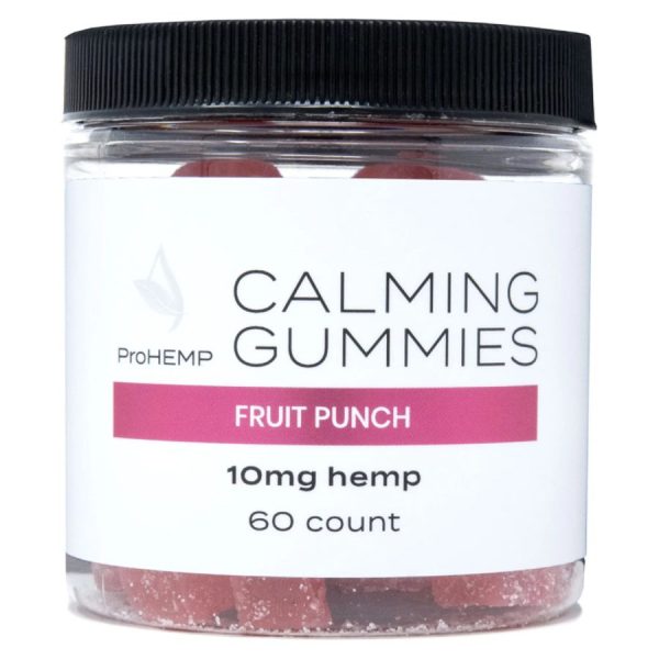 ProHEMP - CBD Edible - Calming Gummies - Fruit Punch - 10mg