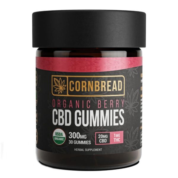 Cornbread Hemp - CBD Edibles - Full Spectrum Gummies - Berry - 300mg-1500mg