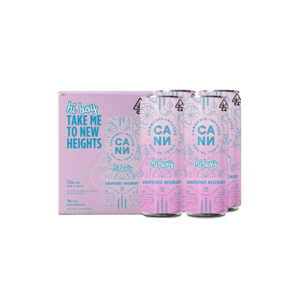 Grapefruit Rosemary Hi Boy 4-Pack