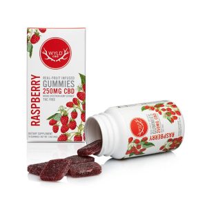Wyld CBD - CBD Edible - Raspberry Gummies - 25mg