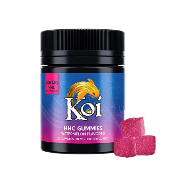 THC Gummies - Watermelon HHC Gummies - 10mg - By Koi CBD